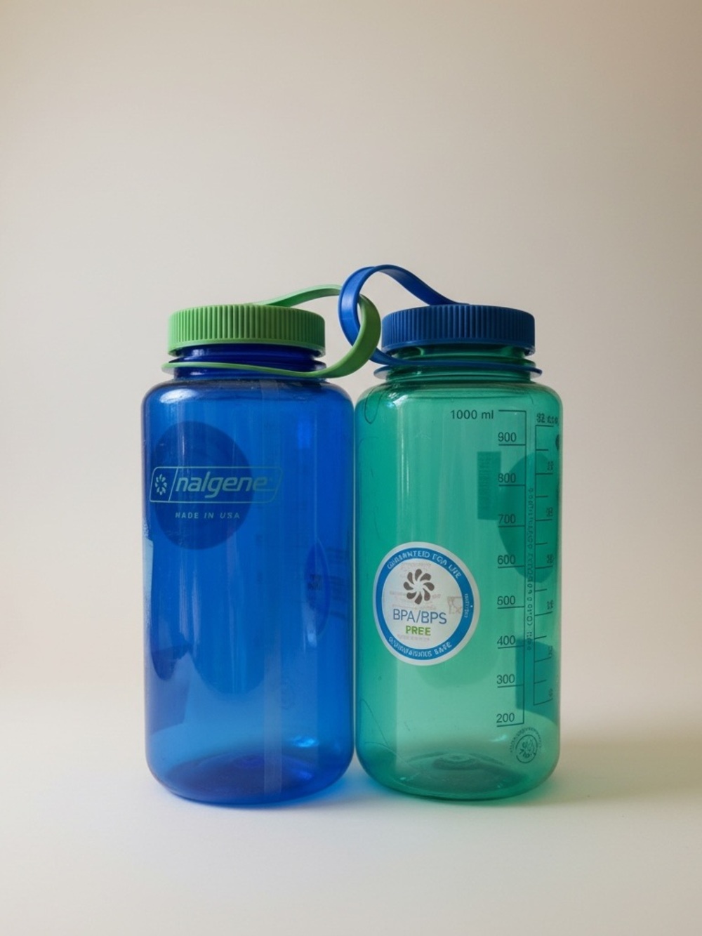 💙 🌿 NEW Bundle of 2 Nalgene Wide Mouth Water Bottles 🌿 💙
